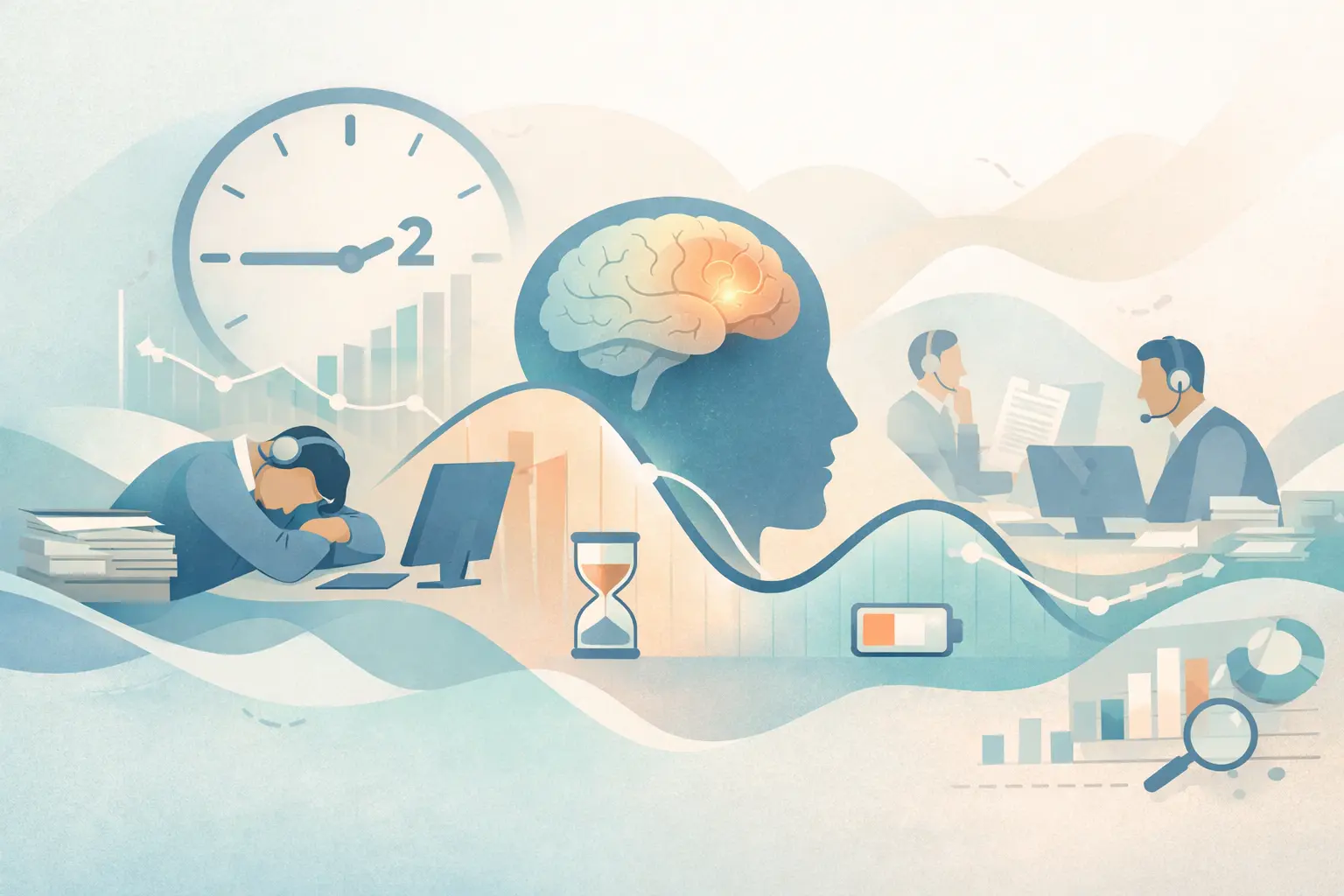 The Mid-Day Slump Operational and Biological Drivers of Agent Fatigue