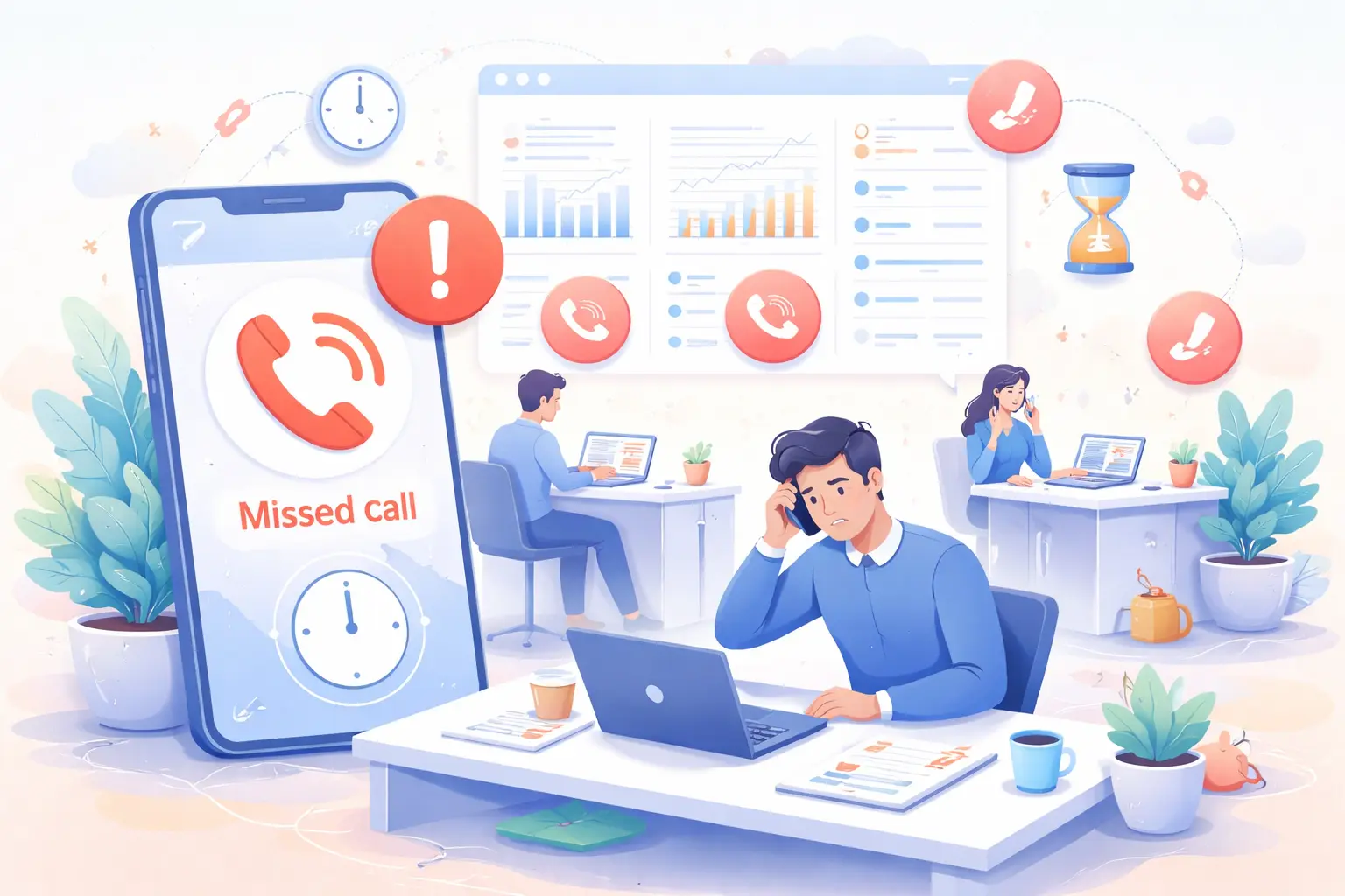 Sales Reps Delay Calls and Follow-Ups in Telesales Teams