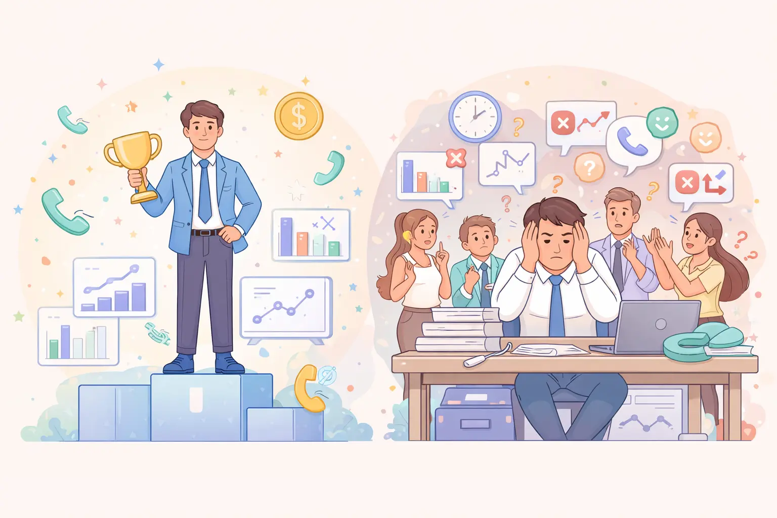 sales rep to manager transition mistakes