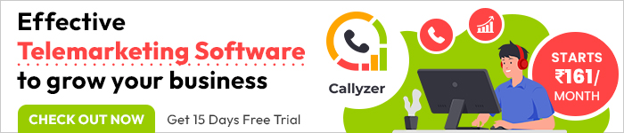 Callyzer telemarketing software display ad