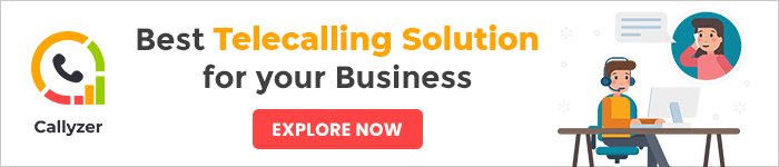 Callyzer telecalling solution display ad